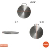 image:imageIMUSA 11 Inch Enamel Comal BlueAluminum