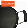 image:imageIMUSA 11in Carbon Steel Nonstick Round Comal with Cool Touch Handles BlackBakelite Handles