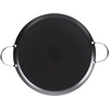 image:imageIMUSA 11in Carbon Steel Nonstick Round Comal with Cool Touch Handles BlackMetal Handles