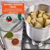 image:imageIMUSA 12 Qt Mexican Aluminum Steamer with Glass Lid amp Green Handles