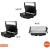 image:imageIMUSA 12 x 10 Inch Stainless Steel Electric Panini Press Ceramic12 x 10 inches Pack of 1