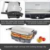 image:imageIMUSA 12 x 10 Inch Stainless Steel Electric Panini Press Ceramic12 x 10 inches Pack of 1