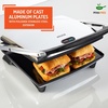 image:imageIMUSA 12 x 10 Inch Stainless Steel Electric Panini Press Ceramic12 x 10 inches Pack of 1
