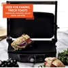 image:imageIMUSA 12 x 10 Inch Stainless Steel Electric Panini Press Ceramic12 x 10 inches Pack of 1