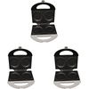 image:imageIMUSA 2 Slot Electric Sandwich Maker for Breakfast Nonstick WhiteArepa maker