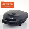 image:imageIMUSA 2 Slot Electric Sandwich Maker for Breakfast Nonstick WhiteArepa maker