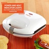 image:imageIMUSA 2 Slot Electric Sandwich Maker for Breakfast Nonstick WhiteArepa maker