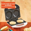 image:imageIMUSA 2 Slot Electric Sandwich Maker for Breakfast Nonstick WhiteArepa maker