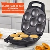 image:imageIMUSA 2 Slot Electric Sandwich Maker for Breakfast Nonstick WhiteArepa maker