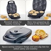 image:imageIMUSA 2 Slot Electric Sandwich Maker for Breakfast Nonstick WhiteArepa maker