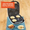 image:imageIMUSA 2 Slot Electric Sandwich Maker for Breakfast Nonstick WhiteArepa maker