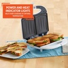 image:imageIMUSA 2 Slot Electric Sandwich Maker for Breakfast Nonstick WhiteSandwich