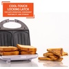 image:imageIMUSA 2 Slot Electric Sandwich Maker for Breakfast Nonstick WhiteSandwich