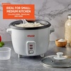 image:imageIMUSA 3 Cup Electric Ceramic Rice Cooker White