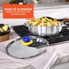 image:imageIMUSA 32 Qt Boricua Polished Aluminum Caldero with Glass LidAndino