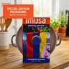 image:imageIMUSA 32 Qt Boricua Polished Aluminum Caldero with Glass LidAndino