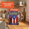 image:imageIMUSA 32 Qt Boricua Polished Aluminum Caldero with Glass LidBoriqua
