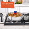 image:imageIMUSA 32 Qt Boricua Polished Aluminum Caldero with Glass LidBoriqua