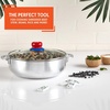 image:imageIMUSA 32 Qt Boricua Polished Aluminum Caldero with Glass LidCuban