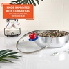 image:imageIMUSA 32 Qt Boricua Polished Aluminum Caldero with Glass LidCuban