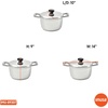 image:imageIMUSA 35qt H Cajun Cast Aluminum Dutch Oven58 Quarts