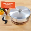 image:imageIMUSA 69 Qt Polished Aluminum Caldero Dutch OvenPolished