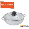 image:imageIMUSA 7 Qt Cast Aluminum Caldero Dutch Oven with Glass Lid
