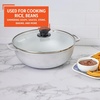 image:imageIMUSA 7 Qt Cast Aluminum Caldero Dutch Oven with Glass Lid