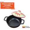 image:imageIMUSA Carmen de Viboral Cast Aluminum Nonstick Caldero 6 Piece Set05 Quarts