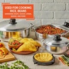 image:imageIMUSA Carmen de Viboral Cast Aluminum Nonstick Caldero 6 Piece Set16 Quarts