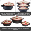 image:imageIMUSA Carmen de Viboral Cast Aluminum Nonstick Caldero 6 Piece Set6 Piece Set 051537 Quart