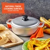 image:imageIMUSA GAU80508 Jumbo Traditional Natural Caldero for Cooking and Serving 18 Quart SilverAluminum Lid