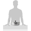 image:imageIMUSA GAU80508 Jumbo Traditional Natural Caldero for Cooking and Serving 18 Quart SilverAluminum Lid