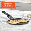 image:imageIMUSA USA 95 Nonstick Soft Touch ComalGriddle with Soft Touch Handle Black
