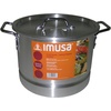image:imageIMUSA USA Aluminum Tamale and Steamer Steamer Pot 20Quart Silver12 quart