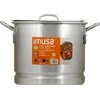 image:imageIMUSA USA Aluminum Tamale and Steamer Steamer Pot 20Quart Silver20Quart