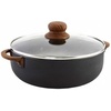 image:imageIMUSA USA Black 44Qt Stone Caldero with Woodlook Handles and Knob 44 Quart9 Quarts