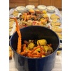 image:imageIMUSA USA Enamel Steamer Pot 16Quart Blue21 Quarts