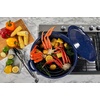image:imageIMUSA USA Enamel Steamer Pot 16Quart Blue21 Quarts