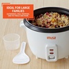image:imageIMUSA USA GAU00013 Electric Nonstick Rice Cooker 8Cup Uncooked 16Cup Cooked White