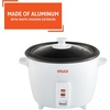image:imageIMUSA USA GAU00013 Electric Nonstick Rice Cooker 8Cup Uncooked 16Cup Cooked White