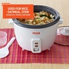 image:imageIMUSA USA GAU00013 Electric Nonstick Rice Cooker 8Cup Uncooked 16Cup Cooked White