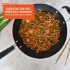 image:imageIMUSA USA Inch Red PAN10046 12 Nonstick Carbon Steel Wok HandleBlack