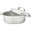 image:imageIMUSA 13 Inch Cajun Cast Aluminum Oval Roaster with Lid for Vegetables18 Inch