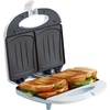 image:imageIMUSA 2 Slot Electric Sandwich Maker for Breakfast Nonstick WhiteSandwich