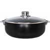 image:imageIMUSA 44 Qt Bistro Cera Aluminum Speckled Black Ceramic Caldero Oven Safe44 Quarts