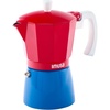 image:imageIMUSA 6 Cup Caribbean Cast Aluminum Stovetop Coffee MakerRed