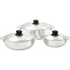 image:imageIMUSA Carmen de Viboral Cast Aluminum Nonstick Caldero 6 Piece Set16 Quarts