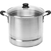 image:imageIMUSA USA MEXICANA410 Aluminum Steamer with Glass Lid 10Quart Silver 10Qt12 Quart