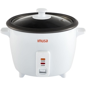 image:imageIMUSA 10 Cup Electric Ceramic Rice Cooker White